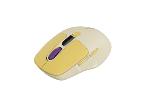 CANYON mouse MW-26 LCD Silent Dual Mode Wireless Yellow