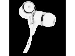 CANYON EPM-01, Stereo earphones with microphone, White, cable length 1.2m, 23*9*10.5mm,0.013kg