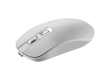 CANYON MW-18, 2.4GHz Wireless Rechargeable Mouse with Pixart sensor, 4keys, Silent switch for right/left keys,DPI: 800/1200/1600, Max. usage 50 hours for one time full charged, 600mAh Li-poly battery, Pearl-White, cable length 0.6m, 116.4*63.3*32.3mm,