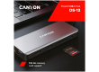 CANYON DS-12, 13 in 1 USB C hub, with 2*HDMI, 3*USB3.0: support max. 5Gbps, 1*USB2.0: support max. 480Mbps, 1*PD: support max 100W PD, 1*VGA,1* Type C data, 1*Glgabit Ethernet, 1*3.5mm audio jack, cable 15cm, Aluminum alloy housing,130*57.5*15 mm,DarK gra