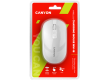 CANYON MW-18, 2.4GHz Wireless Rechargeable Mouse with Pixart sensor, 4keys, Silent switch for right/left keys,DPI: 800/1200/1600, Max. usage 50 hours for one time full charged, 600mAh Li-poly battery, Pearl-White, cable length 0.6m, 116.4*63.3*32.3mm,