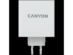 CANYON H-140-01, Wall charger with 1USB-A, 2 USB-C. Input:100-240V~50/60Hz, 2.0A Max. USB-A Output: 5V /9V /12V/20V /28V Max Output Current:5.0A max