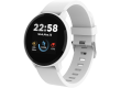 CANYON Lollypop SW-63, Smart watch, 1.3inches IPS full touch screen, Round watch, IP68 waterproof, multi-sport mode, BT5.0, compatibility with iOS and android, Silver white, Host: 25.2*42.5*10.7mm, Strap: 20*250mm, 45g