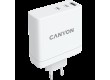 CANYON H-140-01, Wall charger with 1USB-A, 2 USB-C. Input:100-240V~50/60Hz, 2.0A Max. USB-A Output: 5V /9V /12V/20V /28V Max Output Current:5.0A max