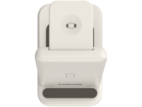 CANYON wireless charger WS-304 15W 3in1 Cosmic Latte