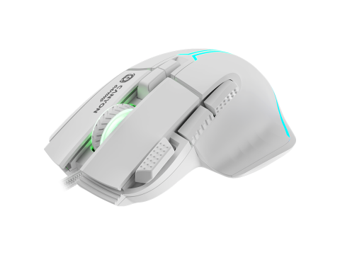 CANYON mouse Fortnax GM-636 RGB 9buttons Wired White