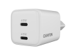 CANYON charger CU45CC GaN 45W 2xPD EU White