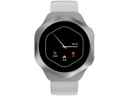 CANYON Smart Watch Hexagon 88 BT-CALL Silver