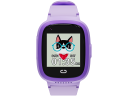 CANYON kids watch Sunny KW-48 Video 4G GPS Games&Music Violet