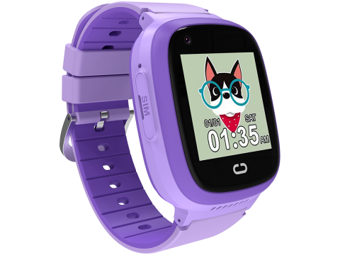 CANYON kids watch Sunny KW-48 Video 4G GPS Games&Music Violet