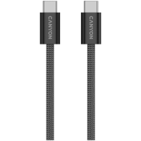CANYON cable OnWire 60MG C-C 60W Magnet Braided 1m Black