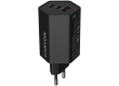 CANYON charger HEXAGON 65 GaN 65W 2xPD 1xQC EU Black