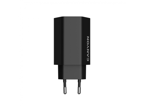 CANYON charger HEXAGON 65 GaN 65W 2xPD 1xQC EU Black