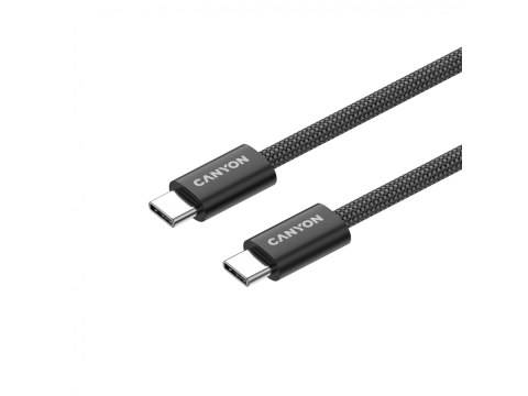 CANYON cable OnWire 60MG C-C 60W Magnet Braided 1m Black