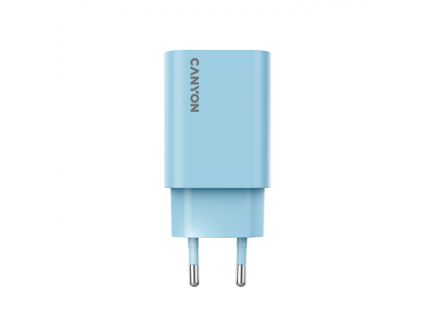 CANYON charger OnCharge 30CL Max Power 30W 1xPD EU Light Blue