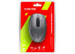 CANYON MW-9, 2 in 1 Wireless optical mouse with 6 buttons, DPI 800/1000/1200/1500, 2 mode(BT/ 2.4GHz), Battery AA*1pcs, Grey, 65.4*112.25*32.3mm, 0.092kg