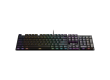 CANYON Cometstrike GK-55, 104keys Mechanical keyboard, 50million times life, GTMX red switch, RGB backlight, 18 modes, 1.8m PVC cable, metal material + ABS, RU layout, size: 436*126*26.6mm, weight:820g, black