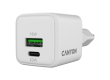 CANYON charger CU20AC GaN 20W 1xPD 1xQC EU White