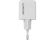 CANYON charger CU20AC GaN 20W 1xPD 1xQC EU White