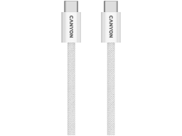 CANYON cable OnWire 60MG C-C 60W Magnet Braided 1m White