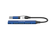 CANYON hub DS-02 4in1 USB-A/C Blue