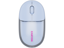 CANYON mouse OnClick 24 BT/ Wireless Transparent/Blue