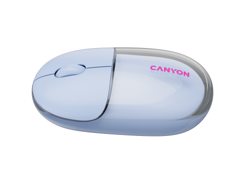 CANYON mouse OnClick 24 BT/ Wireless Transparent/Blue