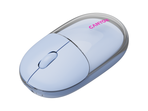 CANYON mouse OnClick 24 BT/ Wireless Transparent/Blue