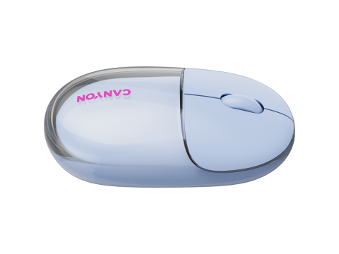 CANYON mouse OnClick 24 BT/ Wireless Transparent/Blue