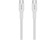 CANYON cable OnWire 60CL C-C 60W COLOR Braided 1m White