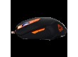 CANYON Eclector GM-3, Wired Gaming Mouse with 6 programmable buttons, Pixart optical sensor, 4 levels of DPI and up to 3200, 5 million times key life, 1.65m Braided USB cable,rubber coating surface and colorful RGB lights, size:130*75*40mm, 140g