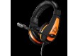 CANYON Star Raider GH-1A, Gaming headset 3.5mm jack with adjustable microphone and volume control, with 2in1 3.5mm adapter, cable 2M, Black, 0.23kg