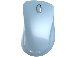 CANYON MW-11, 2.4 GHz  Wireless mouse ,with 3 buttons, DPI 1200, Battery:AAA*2pcs  ,Blue67*109*38mm 0.063kg