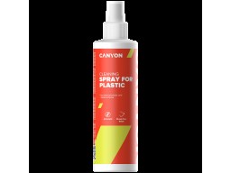 CANYON CCL22, Plastic Cleaning Spray for external plastic and metal surfaces of computers, telephones, fax machines and other office equipment, 250ml, 58x58x195mm, 0.277kg