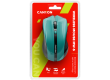 CANYON MW-5, 2.4GHz wireless Optical Mouse with 4 buttons, DPI 800/1200/1600, Green, 122*69*40mm, 0.067kg