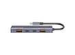 CANYON hub DS-18 5in1 USB-C Grey