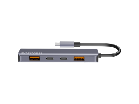 CANYON hub DS-18 5in1 USB-C Grey