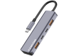 CANYON hub DS-18 5in1 USB-C Grey