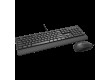 CANYON SET-14, USB wired combo set,Wired Chocolate Standard Keyboard ,105 keys,RU layout, slim  design with chocolate key caps,optical 3D wired mice 100DPI black , 1.5 Meters cable length