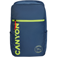 CANYON CSZ-02, cabin size backpack for 15.6'' laptop,polyester,navy