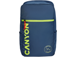 CANYON CSZ-02, cabin size backpack for 15.6'' laptop,polyester,navy