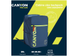 CANYON CSZ-02, cabin size backpack for 15.6'' laptop,polyester,navy