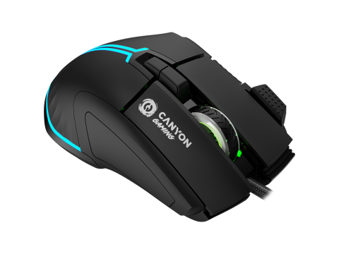 CANYON mouse Fortnax GM-636 RGB 9buttons Wired Black
