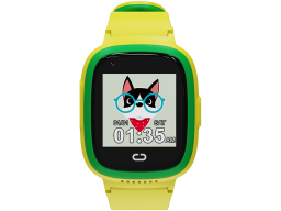 CANYON kids watch Sunny KW-48 Video 4G GPS Games&Music Green