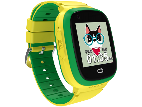 CANYON kids watch Sunny KW-48 Video 4G GPS Games&Music Green