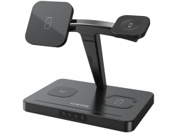 CANYON wireless charger WS-404 15W 4in1 Black