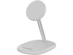 CANYON wireless charger WCS-205 15W Qi2 2in1 White