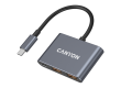 CANYON hub DS-3 3in1 USB-C Dark Grey