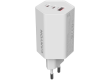CANYON charger HEXAGON 65 GaN 65W 2xPD 1xQC EU White