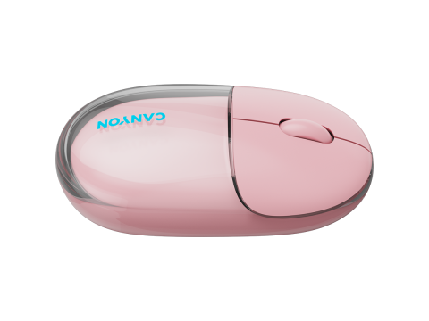 CANYON mouse OnClick 24 BT/ Wireless Transparent/Pink